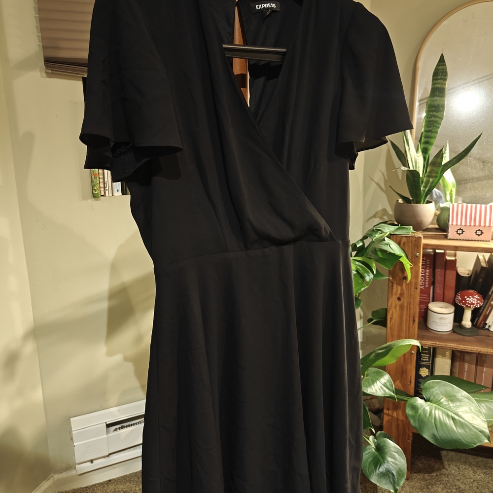 Express Black Mini Dress